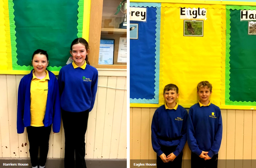 House Captains for Harriers and Eagles School Houses